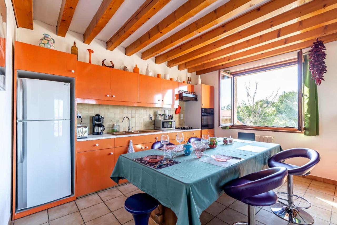 Logement 75M2, Avec Vue, Au Calme, Lyon A 25Km Communay Exterior foto