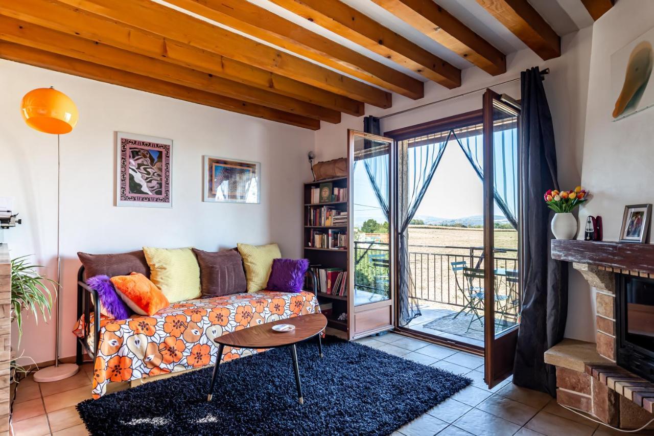 Logement 75M2, Avec Vue, Au Calme, Lyon A 25Km Communay Exterior foto